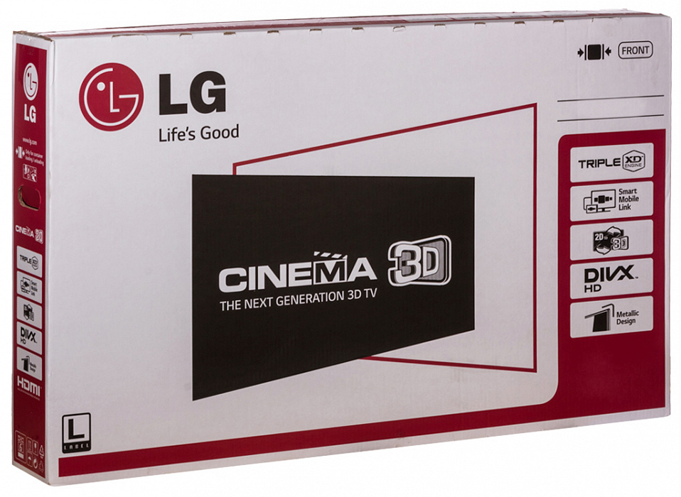 LG LCD 42LB628V - 3D LED-телевизор (Black/White) купить в интернет-магазине icover