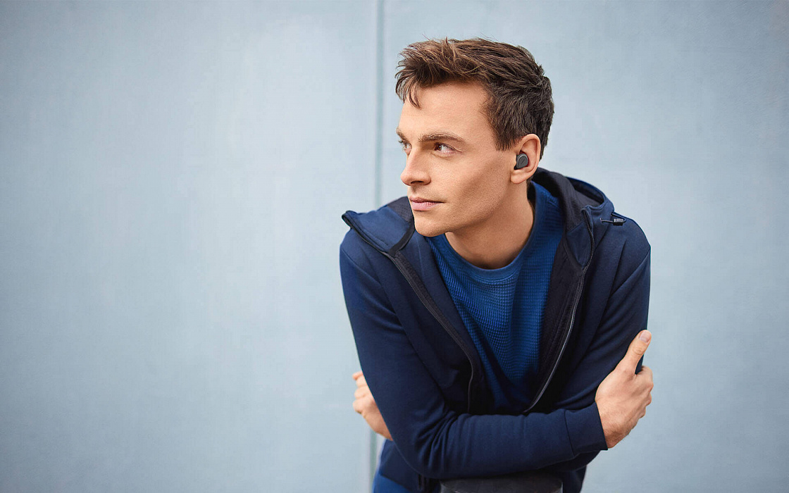 Беспроводные наушники Jabra Elite 3 100-91410001-60 (Navy) купить в интернет-магазине icover