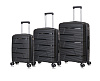 Чемодан L'Case Manila (Black) размер L купить в интернет-магазине icover