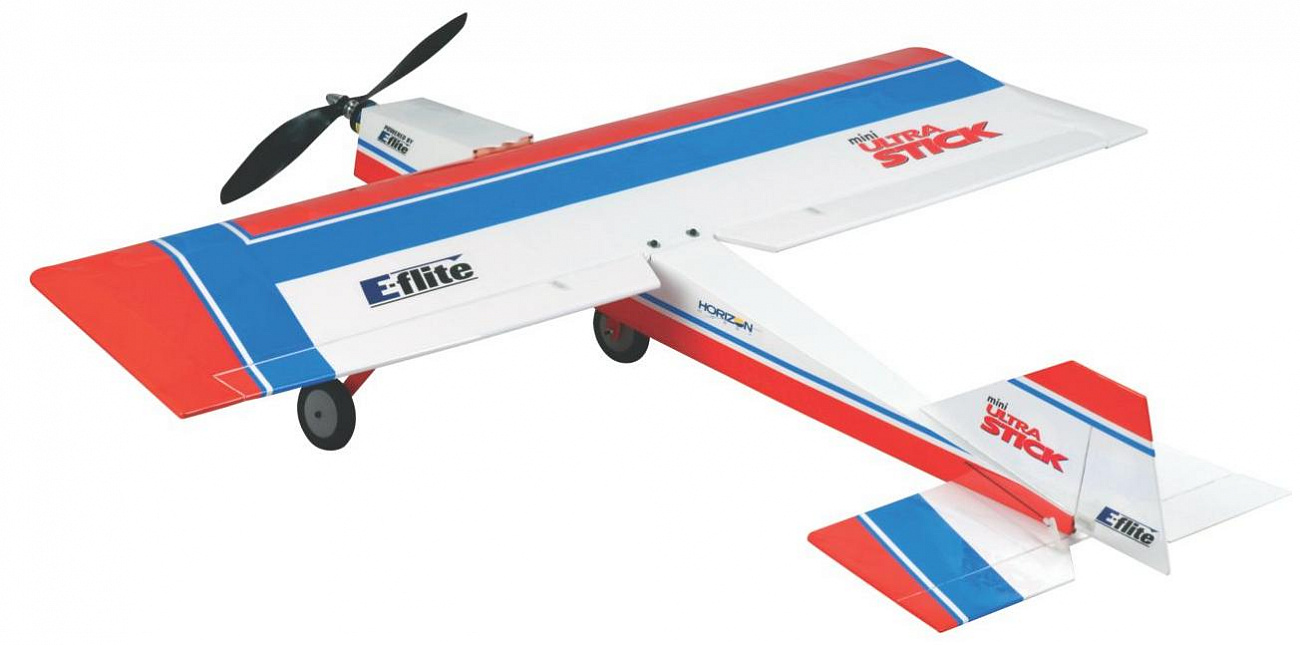 Радиоуправляемый самолет E-Flite Mini Ultra Stick ARF (White) купить в интернет-магазине icover