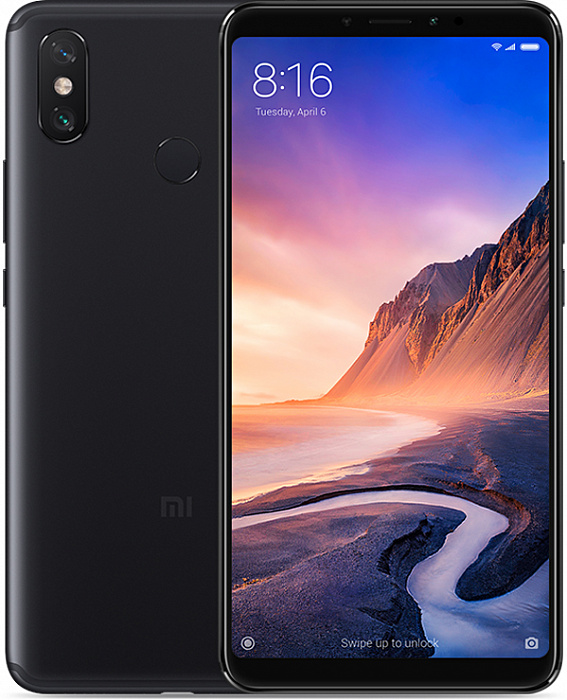 Смартфон Xiaomi Mi Max 3 64Gb M1804E4A (Black) купить в интернет-магазине icover