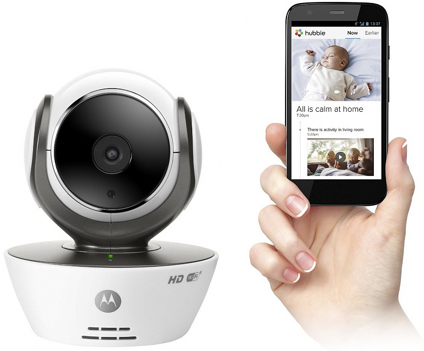 Видеоняня Motorola MBP 85 Connect WiFi (White) купить в интернет-магазине icover