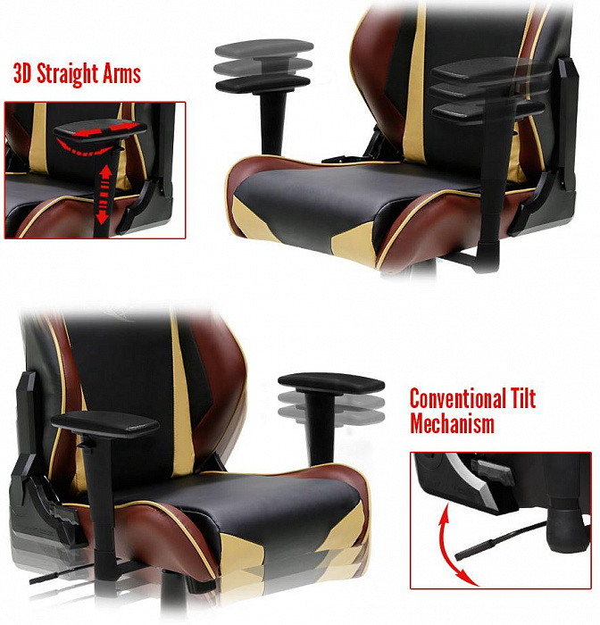 DXRacer Special Edition OH/RE126/NCC/NIP - компьютерное игровое кресло (Coffee) купить в интернет-магазине icover