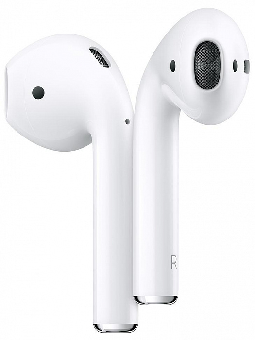 Наушники Apple AirPods в футляре с беспроводной зарядкой MRXJ2 (White) купить в интернет-магазине icover