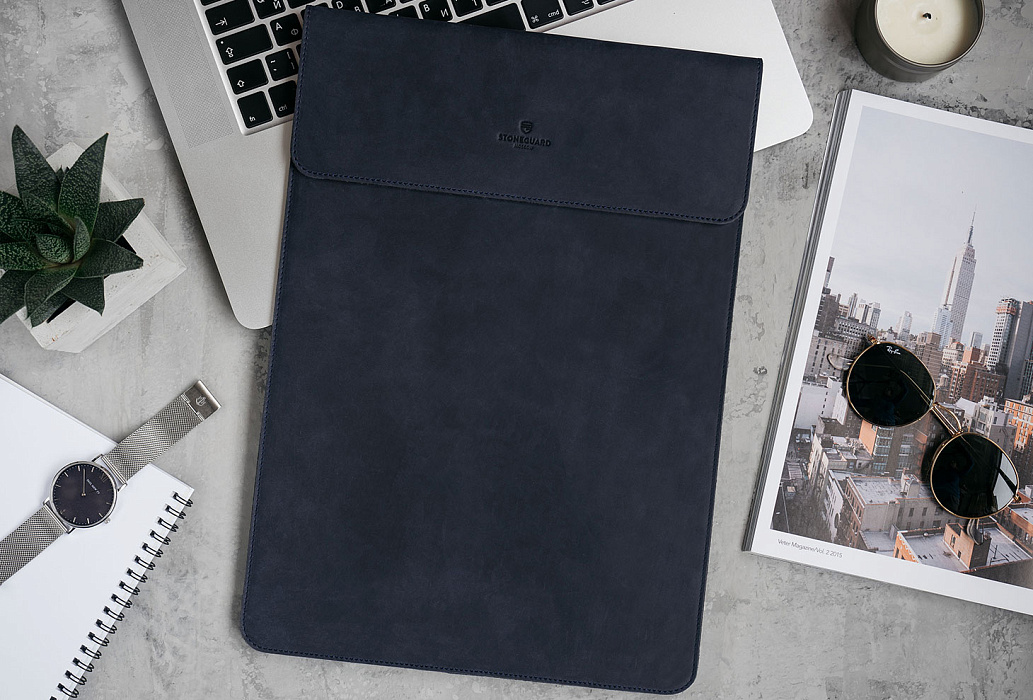 Чехол Stoneguard 531 (SGL531MB16PRN-OC) для MacBook Pro 16 (Ocean) купить в интернет-магазине icover