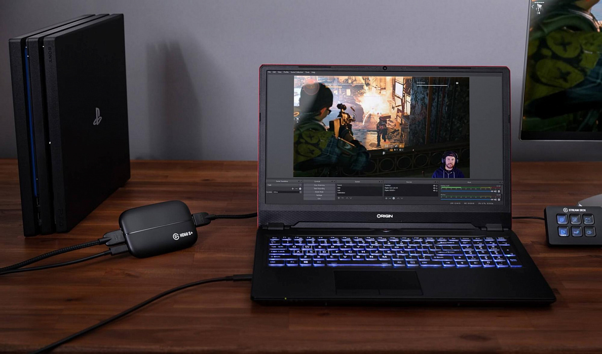 Устройство захвата видео Elgato Game Capture HD60 S+ (Black) купить в интернет-магазине icover