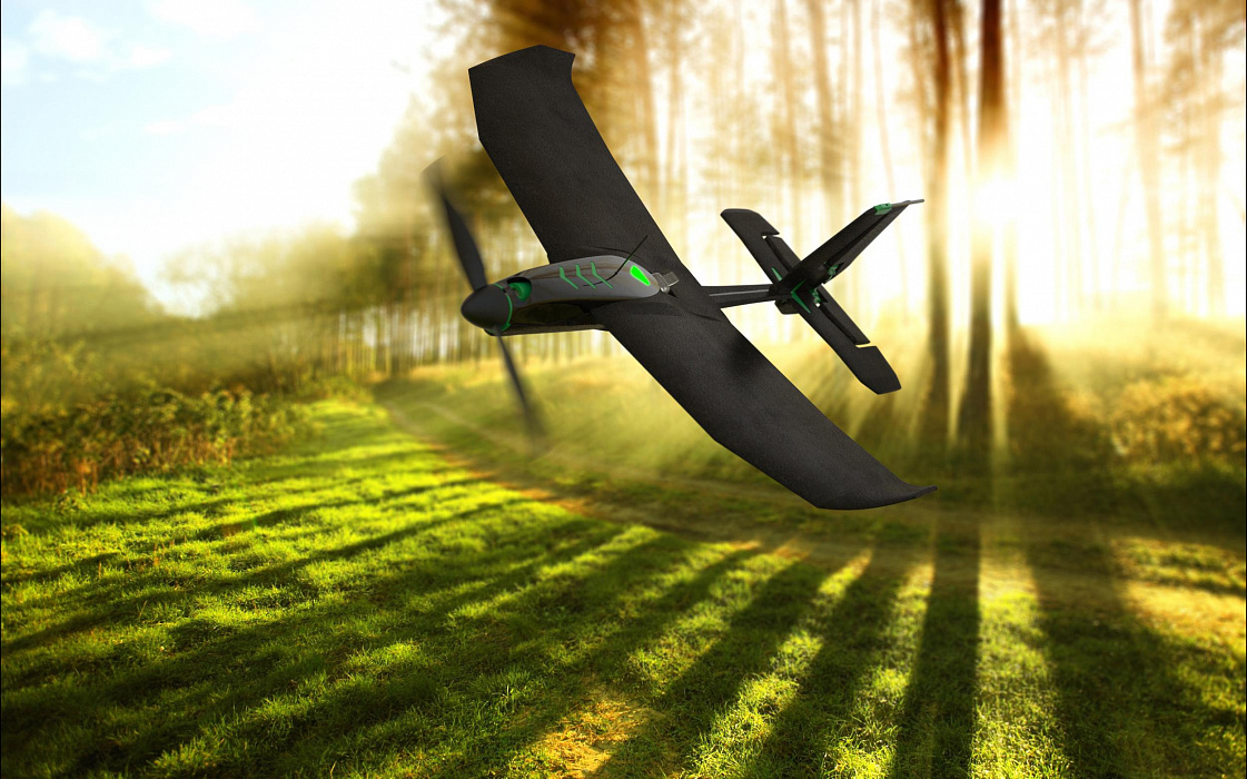 Радиоуправляемый самолет TobyRich SmartPlane Pro (Black) купить в интернет-магазине icover