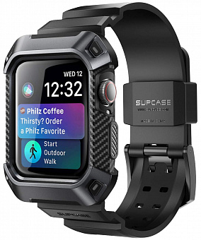 Чехол-ремешок Supcase Unicorn Beetle Pro для Apple Watch Series 4 40mm (Black)