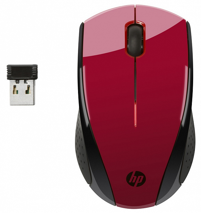 Беспроводная мышь HP N4G65AA Wireless X3000 USB (Black/Red) купить в интернет-магазине icover