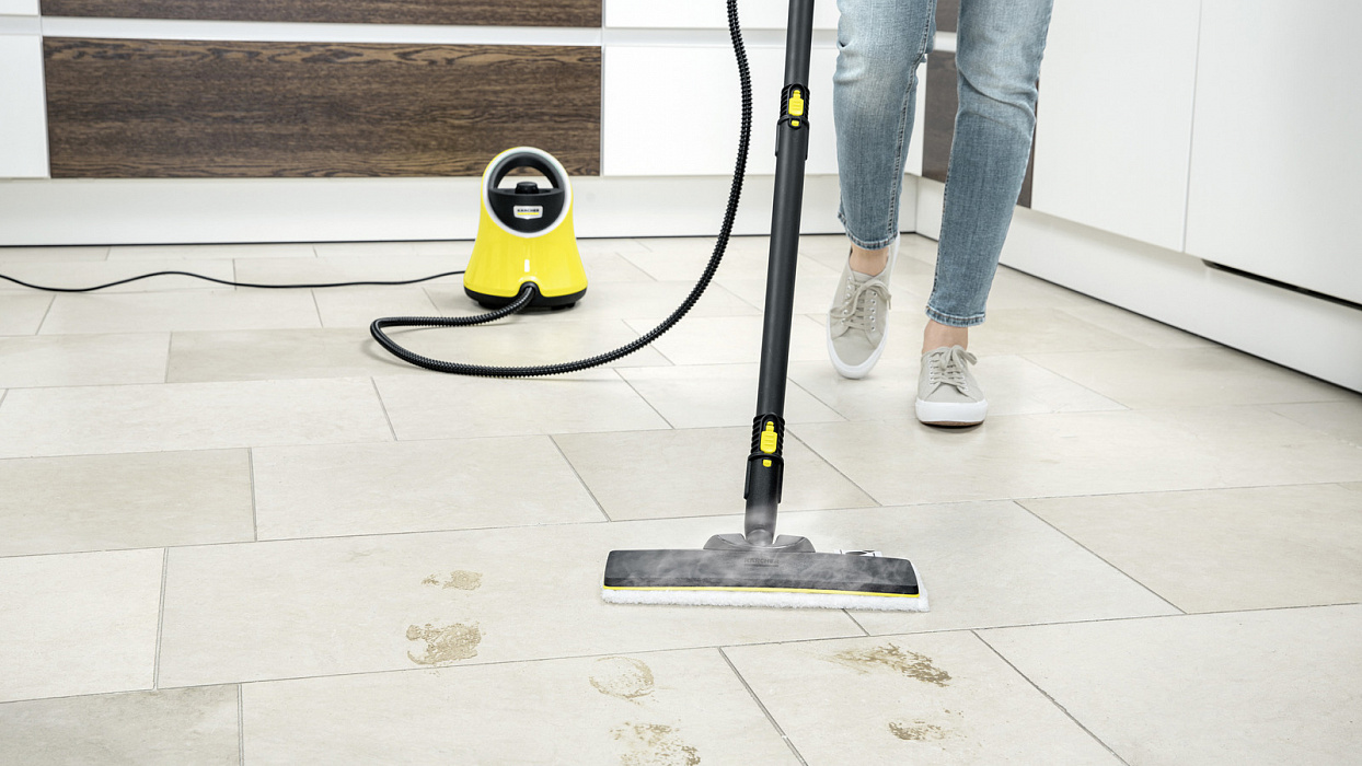Пароочиститель Karcher SC 2 Deluxe EasyFix (Yellow) купить в интернет-магазине icover