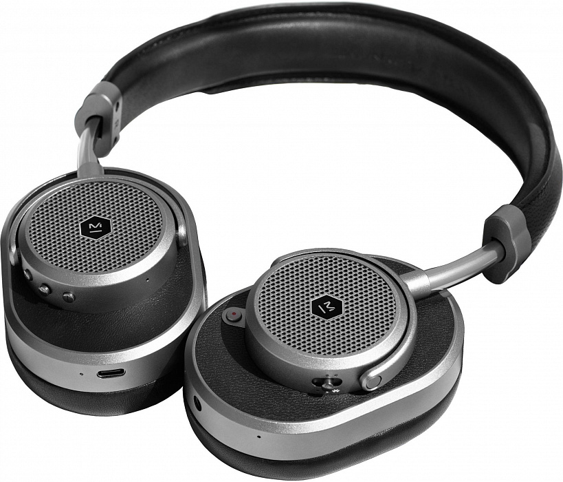 Bluetooth-наушники с микрофоном Master&Dynamic MW65 ANC (Gunmetal/Black Leather) купить в интернет-магазине icover