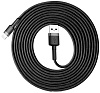 Кабель Baseus Cafule (CALKLF-RG1) USB/Lightning 3m (Grey/Black) купить в интернет-магазине icover