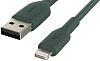 Кабель для iPhone, iPad Belkin Boost Charge USB-A/Lightning 1m CAA001bt1MMG (Green) купить в интернет-магазине icover