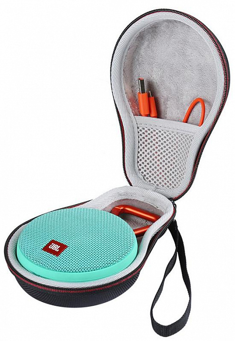 Комплект JBL Clip 3 + Eva case (Midnight Black) купить в интернет-магазине icover