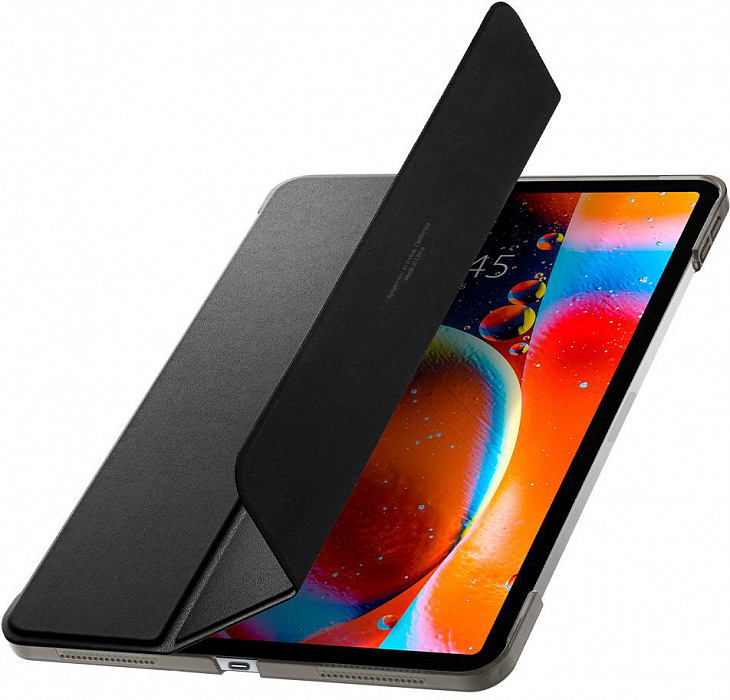 Чехол Spigen Smart Fold (ACS00893) для iPad Pro 12.9" 2018/20 (Black) купить в интернет-магазине icover