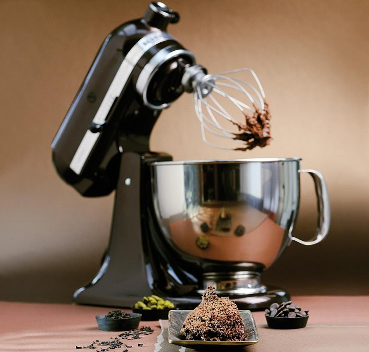 Планетарный миксер KitchenAid Artisan 5KSM175PSEOB (Onyx Black) купить в интернет-магазине icover