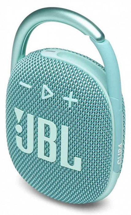 Портативная акустика JBL Clip 4 (Teal) купить в интернет-магазине icover