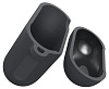 Чехол Spigen Silicone Case (066CS24811) для AirPods (Charcoal) купить в интернет-магазине icover
