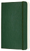 Блокнот Moleskine Classic Soft Pocket QP614K15 (Green) купить в интернет-магазине icover
