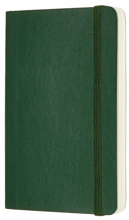 Блокнот Moleskine Classic Soft Pocket QP614K15 (Green) купить в интернет-магазине icover