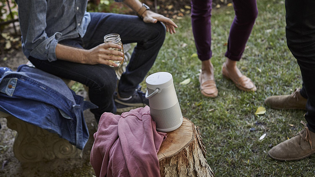 Беспроводная портативная акустика Bose SoundLink Revolve Plus 739617-2310 (Grey) купить в интернет-магазине icover