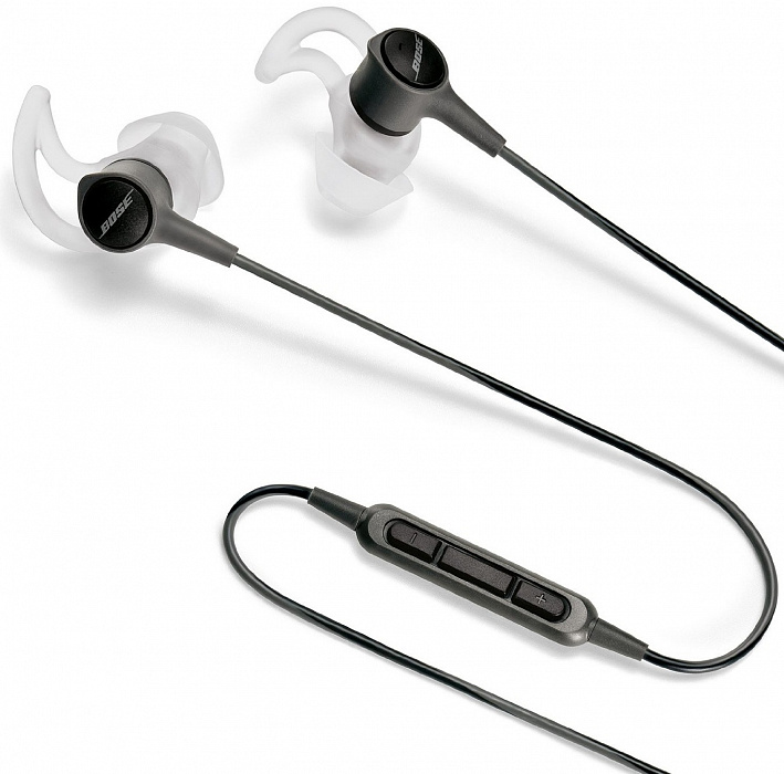Bose SoundTrue Ultra In-Ear MFI for Apple (741629-0010) - внутриканальные наушники (Charcoal) купить в интернет-магазине icover