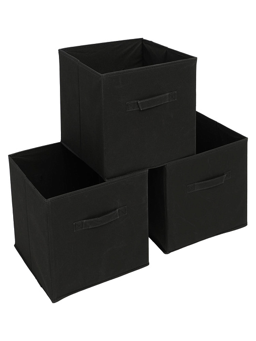 Набор коробок для хранения Ridberg 3 шт (Black) купить в интернет-магазине icover