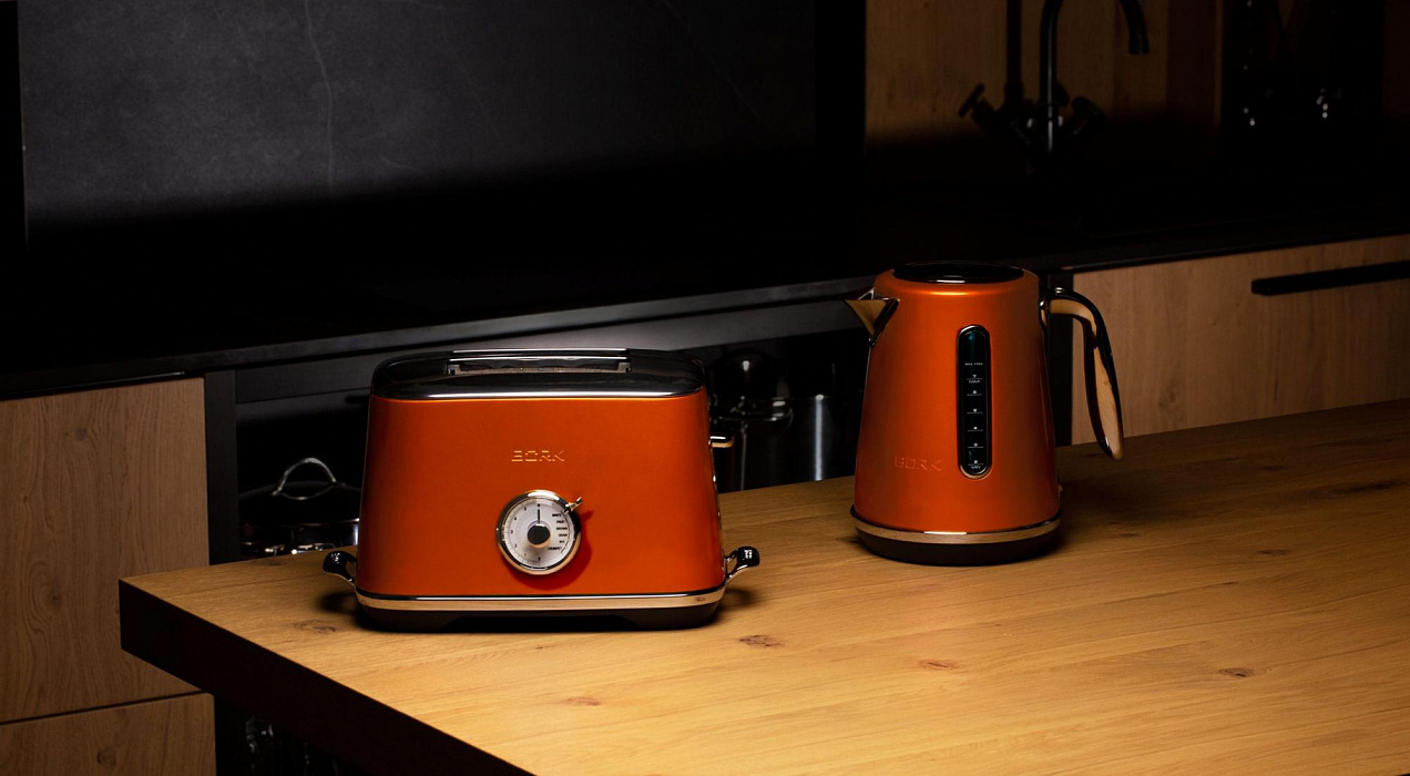 Тостер Bork T703 (Orange) купить в интернет-магазине icover
