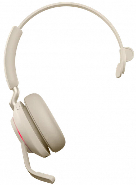 Гарнитура Jabra Evolve2 65 Link380c UC Mono Stand 26599-889-888 (Beige) купить в интернет-магазине icover