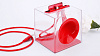 Док-станция Baseus Amplify Sound Charging Station (SUHJH-09) для iPhone (Red) купить в интернет-магазине icover