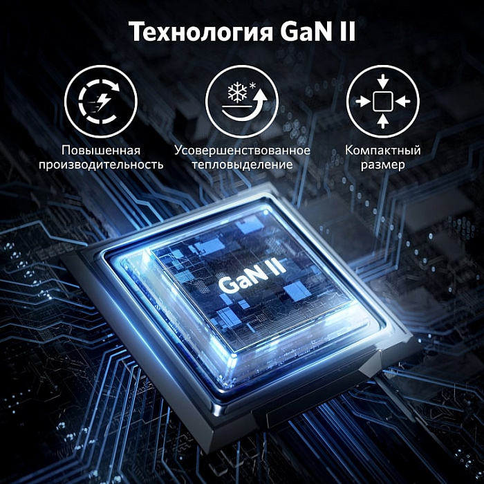 Сетевое зарядное устройство Anker PowerPort Nano II GaN 65W A2663 (Black) купить в интернет-магазине icover