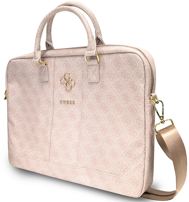 Сумка Guess 4G Bag with Big metal logo (GUCB15G4GFPI) для ноутбуков 15" (Pink) купить в интернет-магазине icover