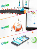 Радиоуправляемый шар Sphero Mini (White) купить в интернет-магазине icover