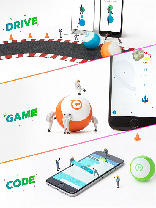 Радиоуправляемый шар Sphero Mini (White) купить в интернет-магазине icover