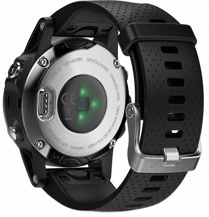 Спортивные часы Garmin Fenix 5S 010-01685-02 (Silver/Black) купить в интернет-магазине icover
