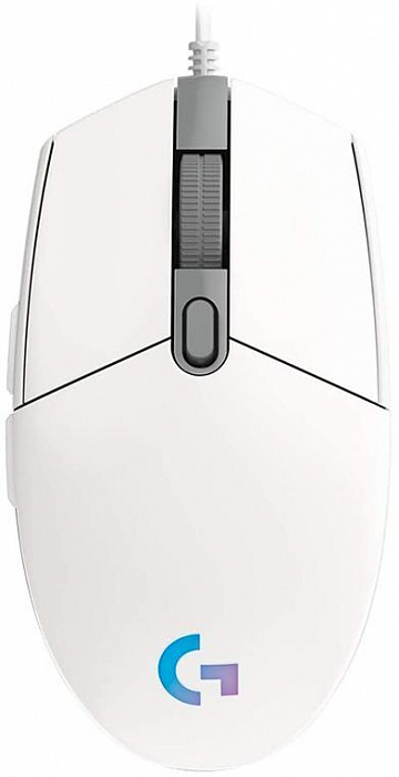 Игровая мышь Logitech G102 Lightsync 910-005824 (White) купить в интернет-магазине icover