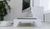 Подставка для монитора Pallo Woody Wireless Charger (White) купить в интернет-магазине icover