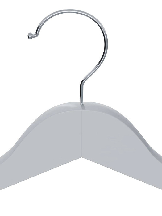 Вешалка-плечики для одежды Ridberg деревянные 20 шт. (Grey) купить в интернет-магазине icover