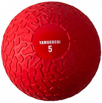 Слэмбол для занятий кроссфитом Yamaguchi SlamBall (3889) 5 кг (Red)