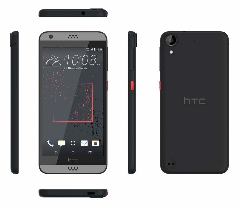 Смартфон HTC Desire 630 Dual Sim (Dark Grey) купить в интернет-магазине icover