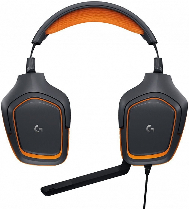 Игровая гарнитура Logitech G231 981-000627 (Black/Orange) купить в интернет-магазине icover