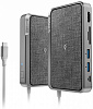 Беспроводное зарядное устройство Alogic Dock Wave 3-in-1 USB-C ULDWAV-SGR (Space Grey) купить в интернет-магазине icover