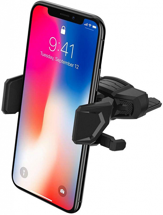 Держатель Spigen Kuel TMS24 One Tap CD Slot Car Mount для смартфонов (Black) купить в интернет-магазине icover