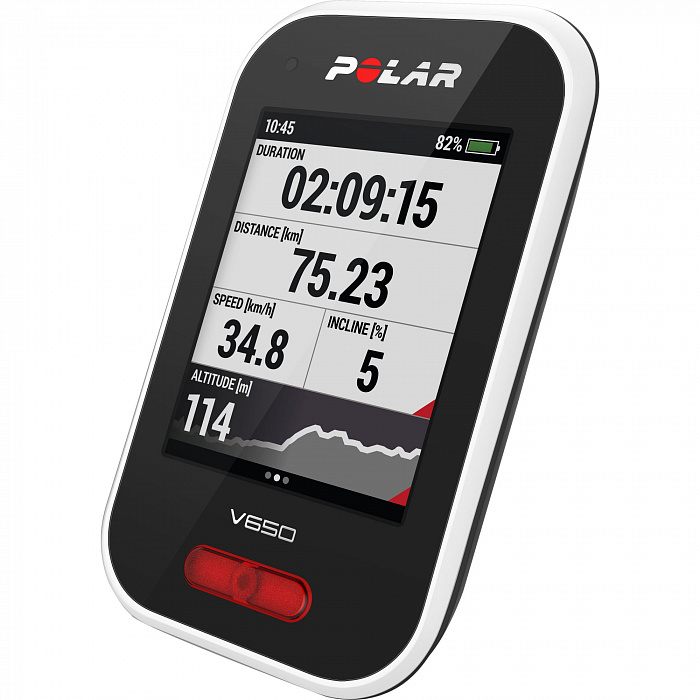 Polar V650 - велокомпьютер с GPS (Black) купить в интернет-магазине icover