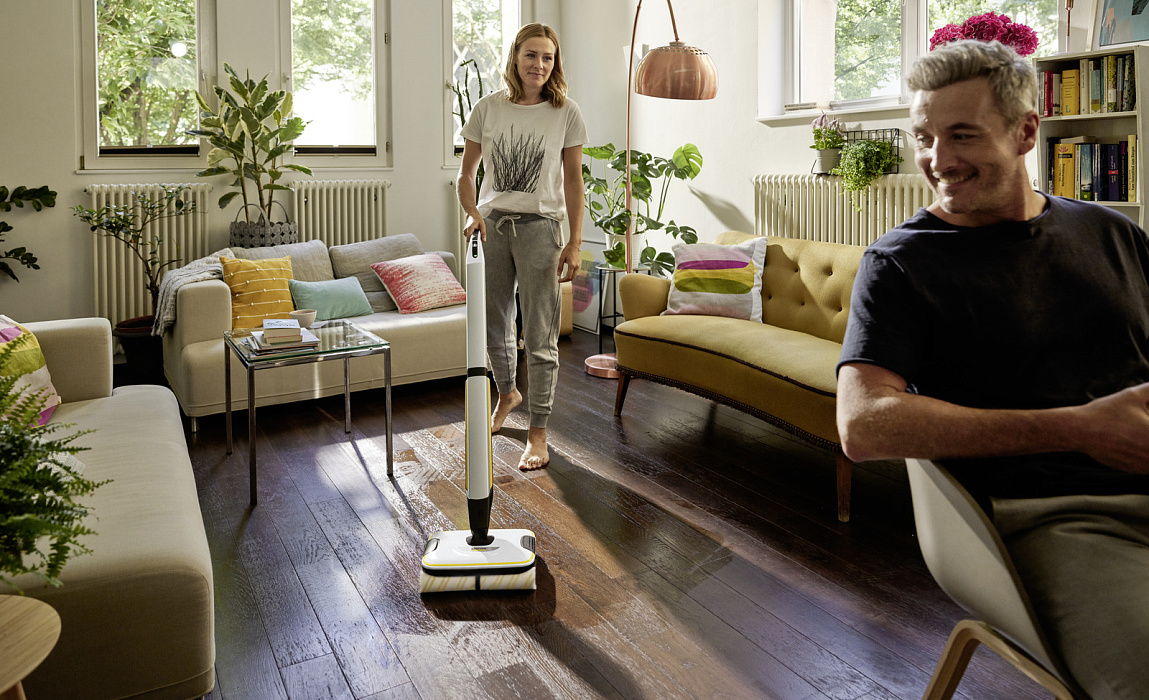 Электрошвабра Karcher FC 7 Cordless (1.055-701.0) купить в интернет-магазине icover