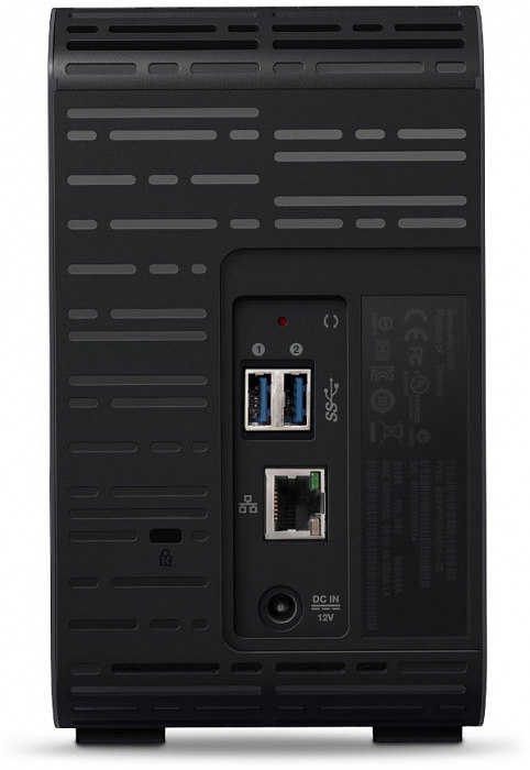 Сетевое хранилище WD My Cloud EX2 WDBSHB0000NCH-EEUE (Black) купить в интернет-магазине icover