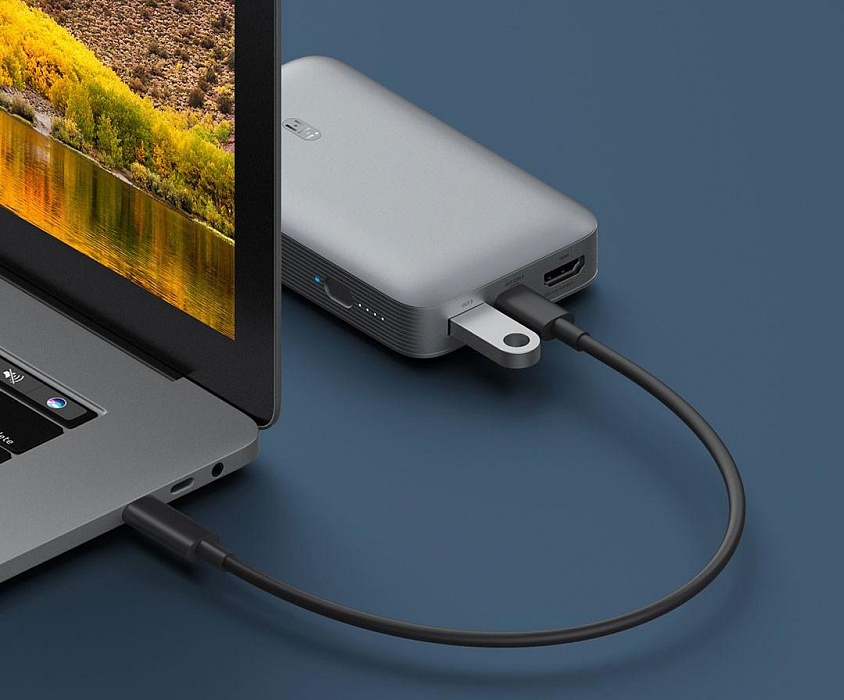 Внешний аккумулятор ZMI QB816 10000 mAh (Grey) купить в интернет-магазине icover