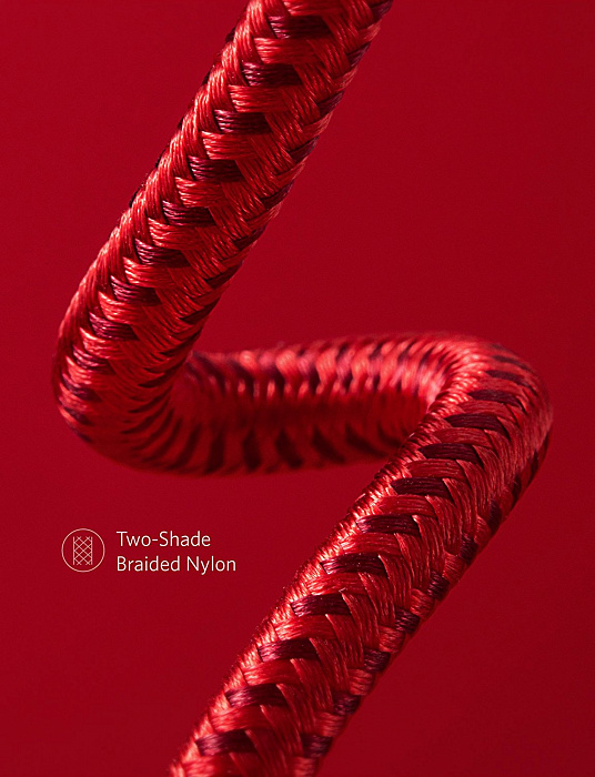 Кабель для iPhone, iPad Anker PowerLine+ II Lightning Cable 0.9 м (Red) купить в интернет-магазине icover