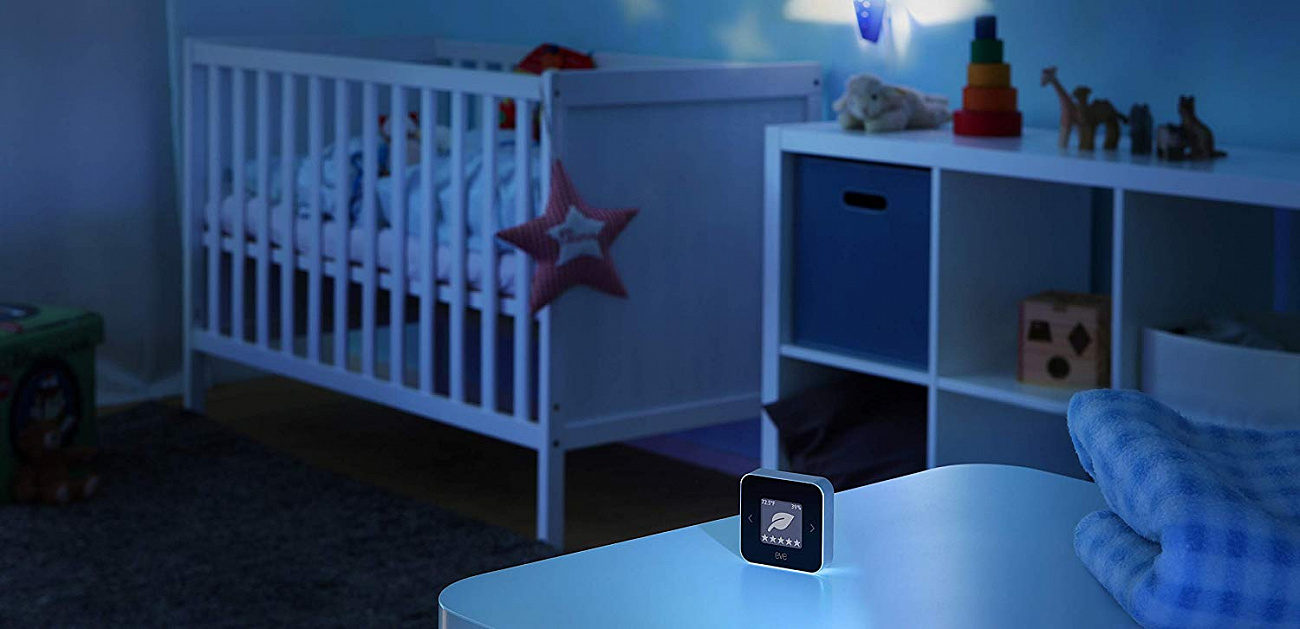 Домашняя метеостанция Elgato Eve Room 2018 10EAM9901 (Silver) купить в интернет-магазине icover