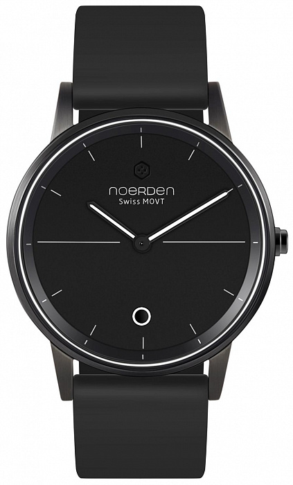 Гибридные смарт-часы Noerden MATE (Black) купить в интернет-магазине icover
